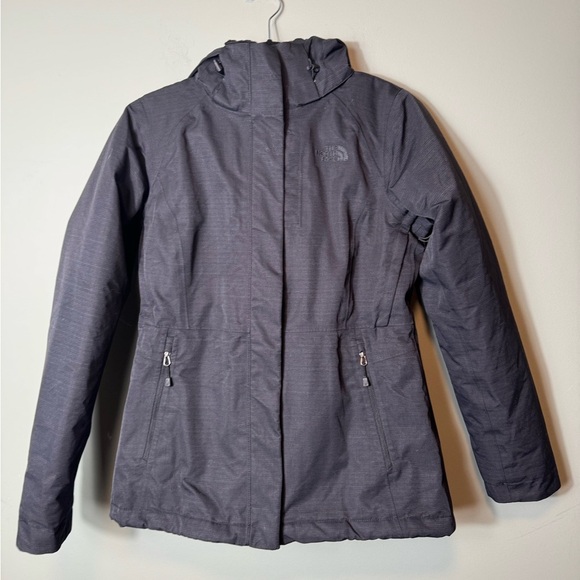 The North‎ Face Women's Black Hyvent Jacket Small Removable Hood - Picture 1 of 13
